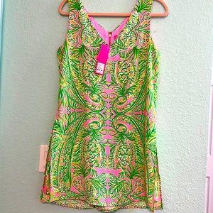 Lilly Pulitzer Ronnie Romper-Mandevilla Baby Find and Flippers